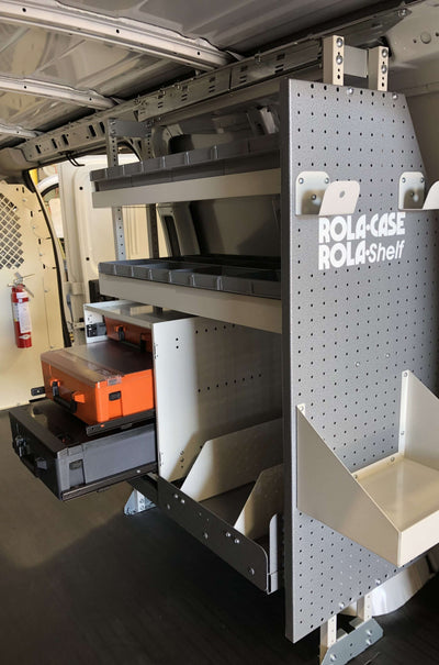RSPEP/R Van Shelving Right Hand End Panel Low Roof