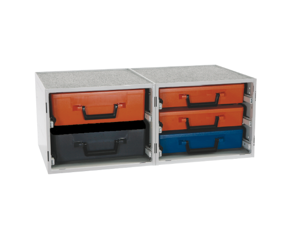 1x RCSK3/C + 1x RCSK2/C Dual Cabinet Kit + Organizer Carry Cases