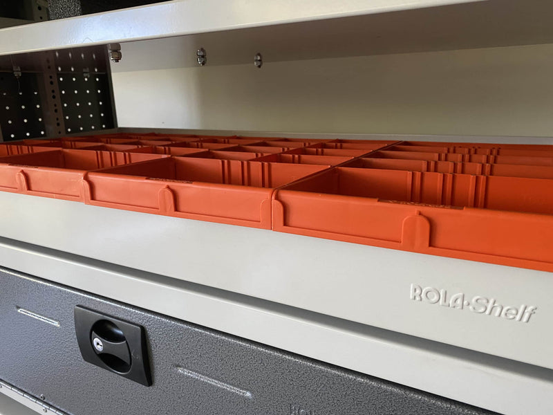 RSSHL/89/1 8 Series Floor Mount Van Shelf