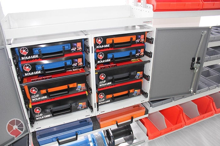 1x RCSK5/C + RCSK4/C Dual Cabinet Kit + Organizer Carry Cases