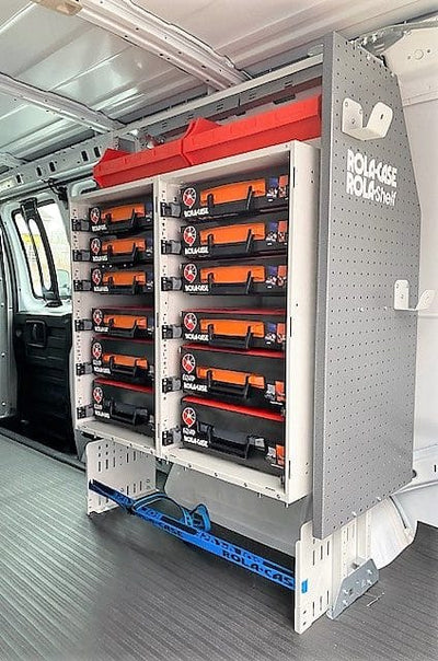8 Series HD Van Shelving Start Frame 35