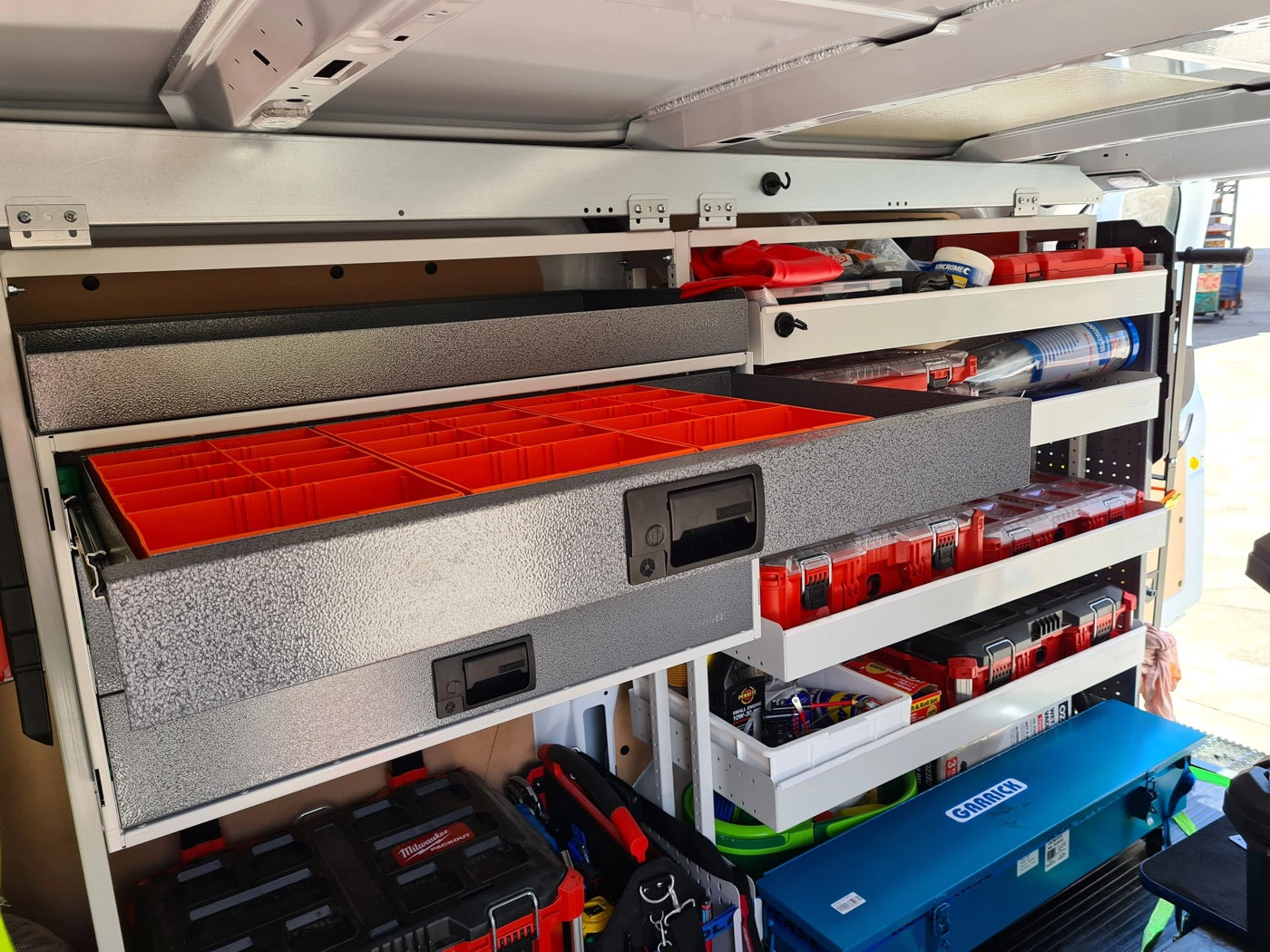 Sprinter Storage Drawer Sprinter Van Metal Drawer Systems